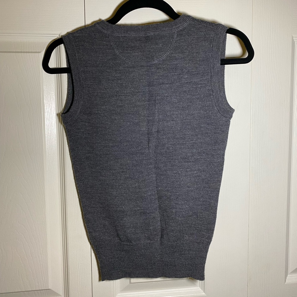 Talula Gray Wool Vest - Picture 2 of 5